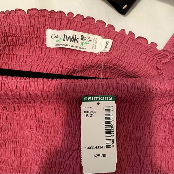 Pink crop top - Picture 2 of 2